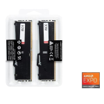 Kingston FURY Beast RGB - DDR5 - kit - 32 GB: 2 x 16 GB - DIMM 288-PIN - 6000 MHz / PC5-48000 - CL36 - 1.35 V - senza buffer - on-die ECC